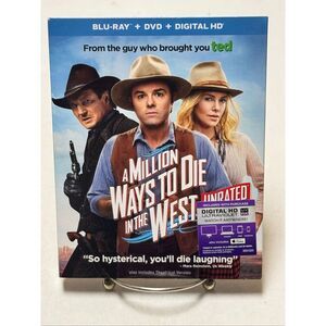 A Million Ways to Die in the West Unrated (Blu-ray/DVD, 2014, 2-Disc Set)